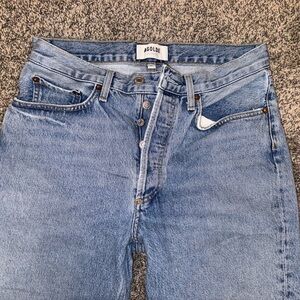 AGOLDE SIZE 27 JEANS! Denim white wash jeans